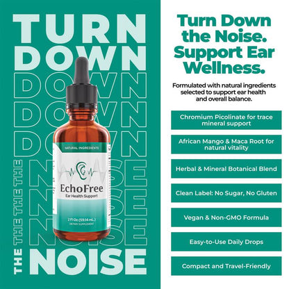EchoFree™ – Natural Tinnitus Support.